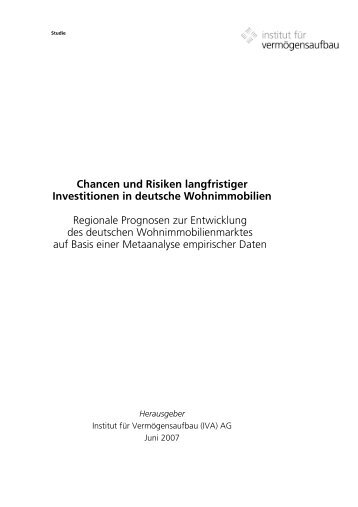 Chancen und Risiken langfristiger Investitionen in deutsche