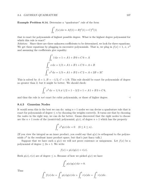 Numerical Methods Course Notes Version 0.1 (UCSD Math 174, Fall ...