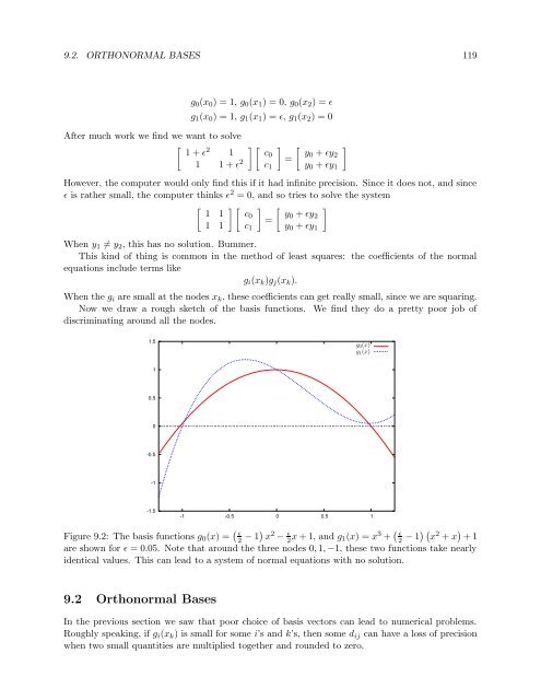 Numerical Methods Course Notes Version 0.1 (UCSD Math 174, Fall ...