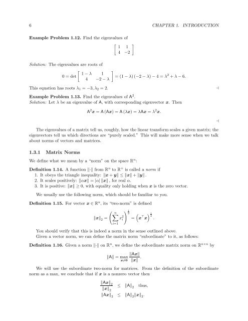 Numerical Methods Course Notes Version 0.1 (UCSD Math 174, Fall ...