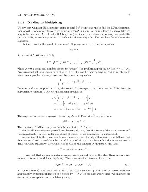 Numerical Methods Course Notes Version 0.1 (UCSD Math 174, Fall ...