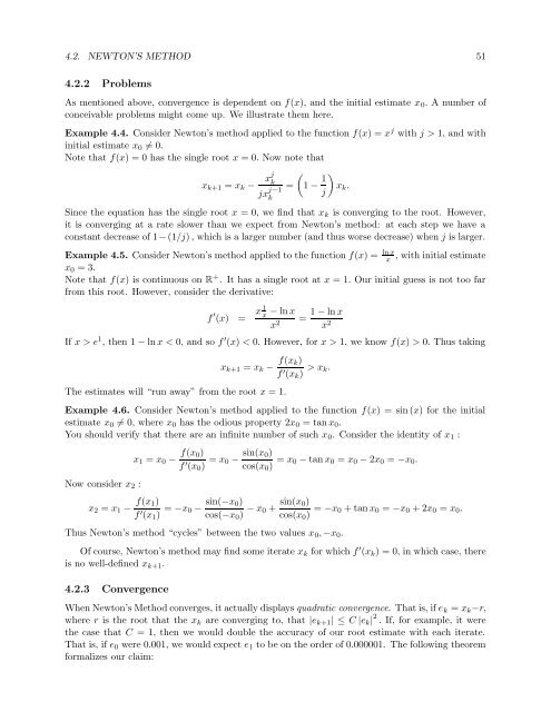 Numerical Methods Course Notes Version 0.1 (UCSD Math 174, Fall ...