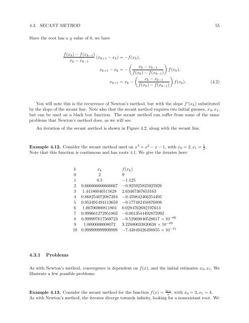 Numerical Methods Course Notes Version 0.1 (UCSD Math 174, Fall ...