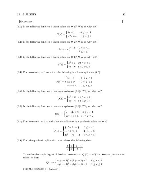 Numerical Methods Course Notes Version 0.1 (UCSD Math 174, Fall ...