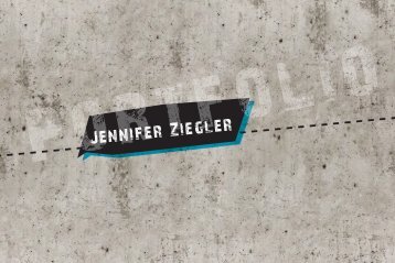 Portfolio Jennifer Ziegler komplett