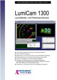 LumiCam 1300 Prospekt deutsch 11 - Instrument Systems