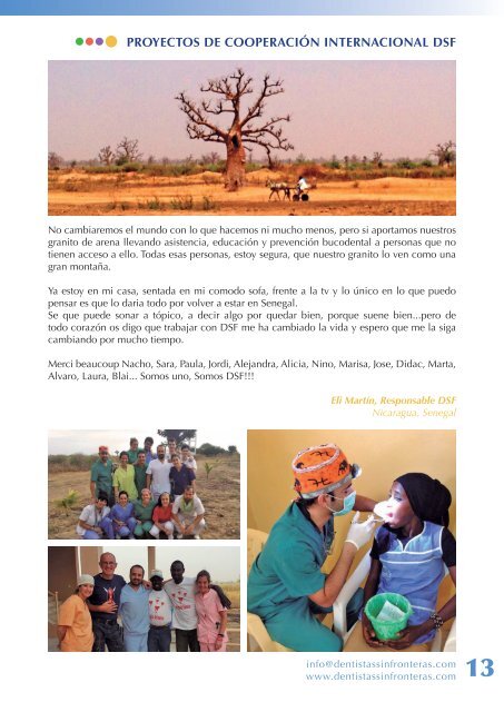 Revista Dentistas sin fronteras_Febrero 2014