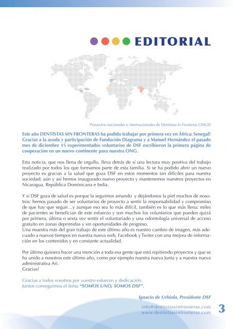 Revista Dentistas sin fronteras_Febrero 2014