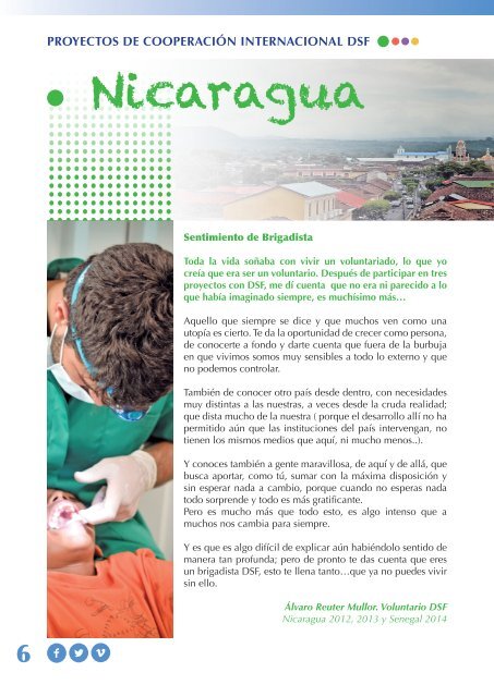 Revista Dentistas sin fronteras_Febrero 2014