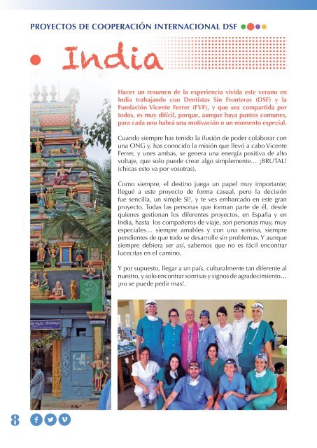Revista Dentistas sin fronteras_Febrero 2014