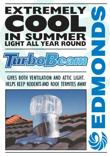 TurboBeam Ventilated Skylight 250mm - Insulation Industries