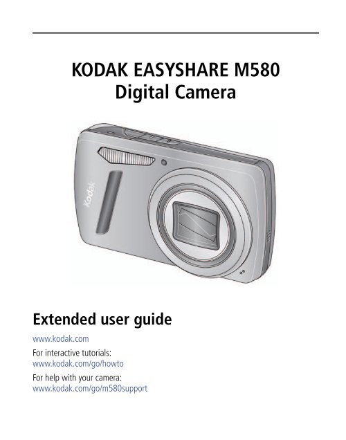 KODAK EASYSHARE M580 Digital Camera Etilize