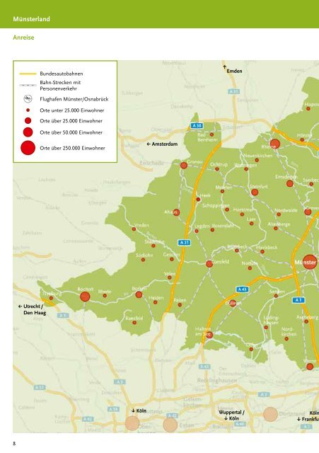 Unterkünfte für Kurzurlauber im Münsterland 2014