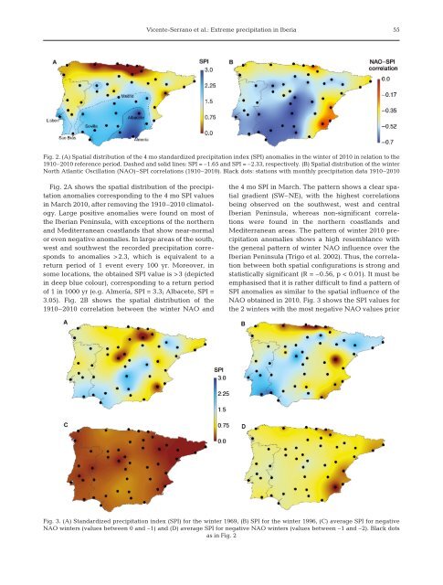 Extreme winter precipitation in the Iberian Peninsula in 2010 ...