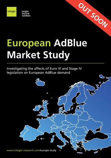 European AdBlue Market Study - Integer Research
