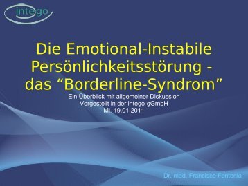 Vortrag Borderline 1/2011 (PDF, 176 kB) - intego