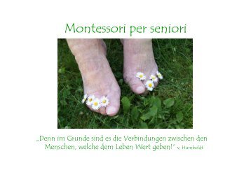 Montessori per Seniori