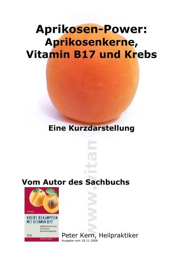 Krebs bekÃ¤mpfen mit Vitamin B17