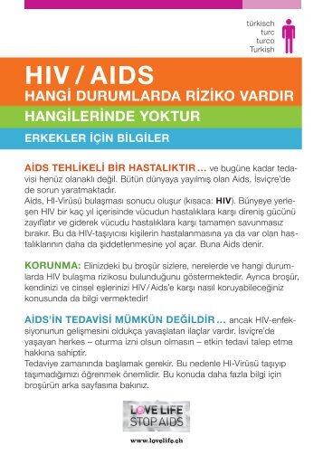 hIV / aIds - Online Shop | Aids-Hilfe Schweiz