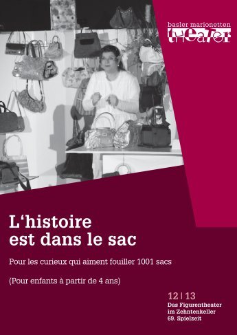 L'histoire est dans le sac