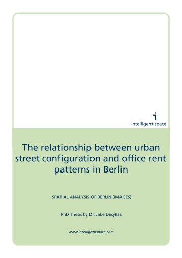 Spatial analysis of Berlin (images) - Intelligent Space