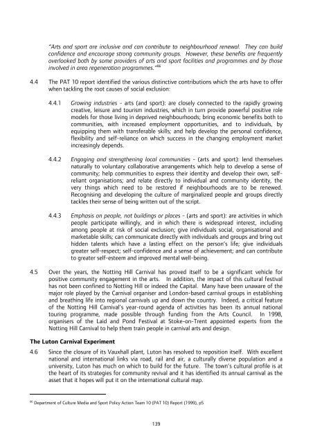 Notting Hill Carnival Strategic Review - Intelligent Space