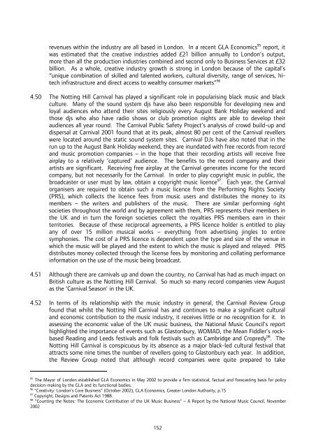 Notting Hill Carnival Strategic Review - Intelligent Space