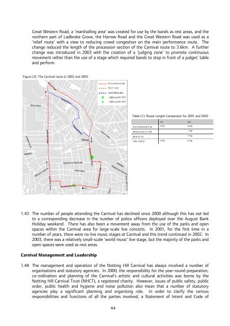 Notting Hill Carnival Strategic Review - Intelligent Space