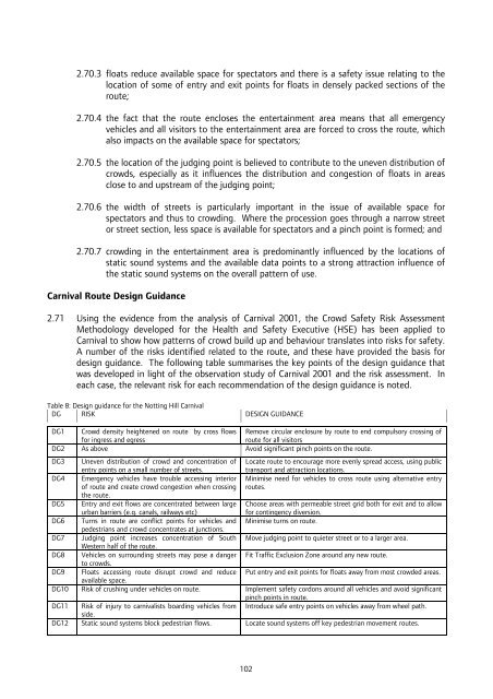 Notting Hill Carnival Strategic Review - Intelligent Space