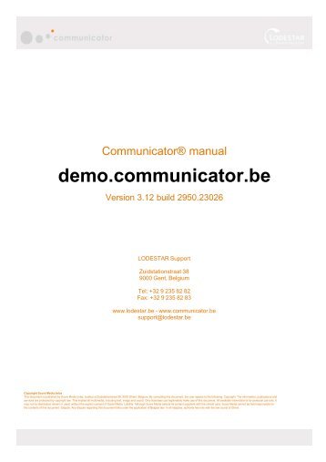 Communicator manual.pdf - IntelliHome
