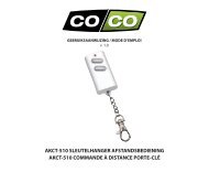 AKCT-510 SLEUTELHANGER ... - Coco technology