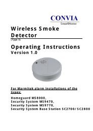 Wireless Smoke Detector Type 3 - IntelliHome