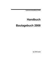 Handbuch Bautagebuch 2008 - CYCOT Gmbh