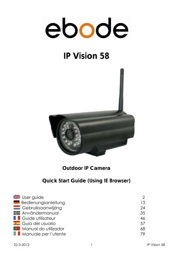 IP Vision 58 - IntelliHome