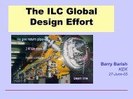 The ILC Global Design Effort - Interactions.org