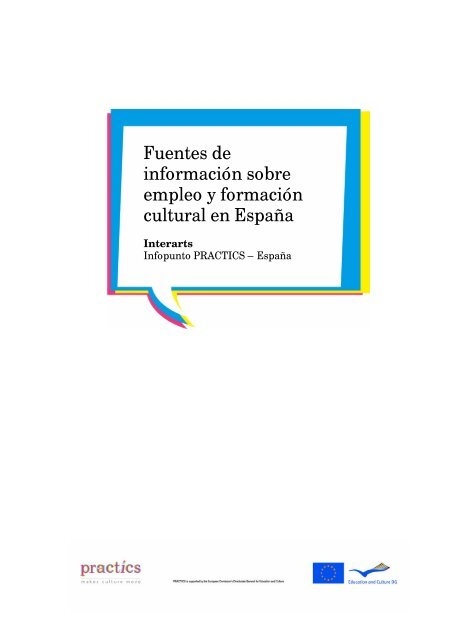 Fuentes de información sobre empleo y formación cultural ... - Interarts