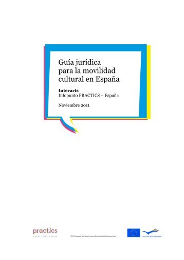 Guía jurídica para la movilidad cultural en España - On the Move