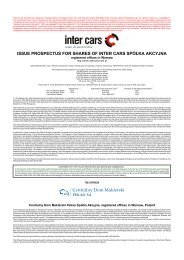 Kn Cennik Inter Cars Sa