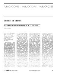 CRÃTICA DE LIBROS - Interciencia