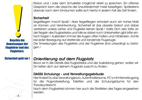 Das kleine DASSU 1×1 - Deutsche Alpen-Segelflugschule ...