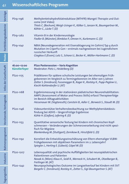 Programm herunterladen - GNP Kongressportal. Gesellschaft fÃ¼r ...