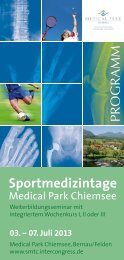 Sportmedizintage - Intercongress GmbH