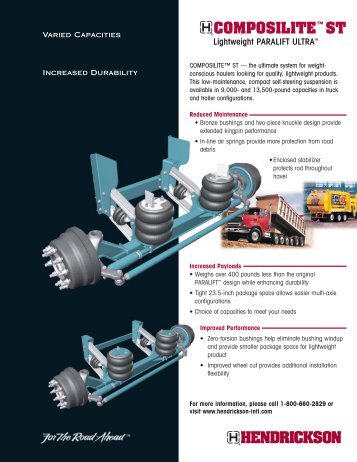 Composilite ST Steerable - INTERCON Truck Equipment
