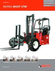 M o f f e t t M45P STM - INTERCON Truck Equipment