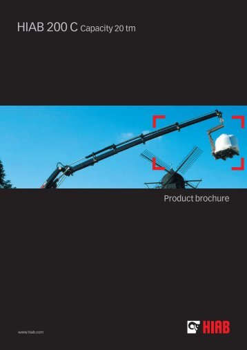 HIAB 200 C Capacity 20 tm Product brochure - INTERCON Truck ...