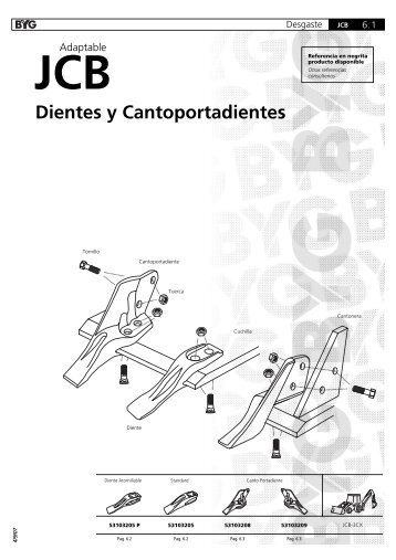 Dientes y Cantoportadientes - Interempresas