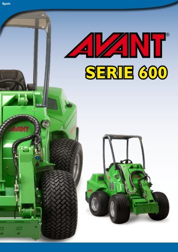 CatÃ¡logo Avant Serie 600 - Interempresas