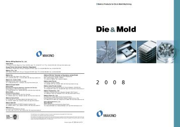 Makino Products for Die & Mold Machining - Interempresas