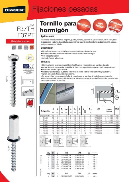 Diager - brocas y fijaciones 2012 - Interempresas