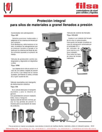 ProtecciÃ³n integral para silos de materiales a granel ... - Interempresas